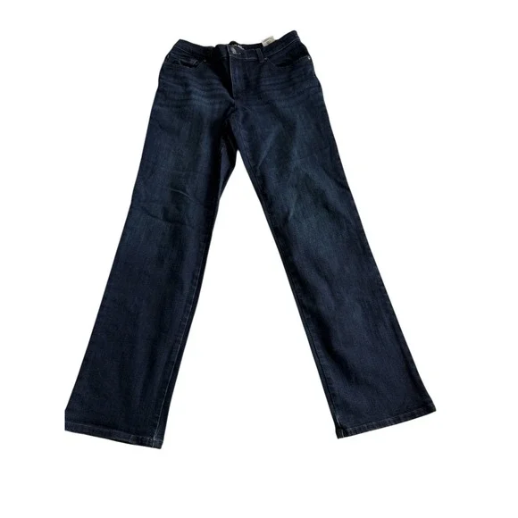 Lee Relaxed Fit Straight Leg Womens Sz 8 Long Jeans - Picture 1 of 6